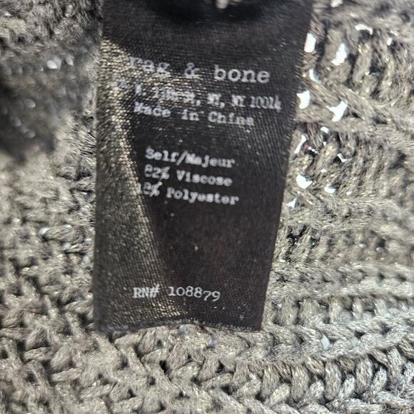 rag & bone Gray Crew Neck Sweater - Picture 6 of 8